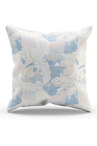 Moud's Двустранно принтирана калъфка за възглавница от велур с класически шар...