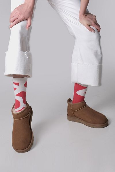 The Socks Company Monogram Patterned Women's Socks