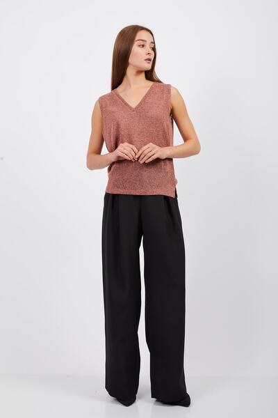 orcey Women's Knitwear V-Neck Knitted Sweater