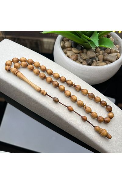 dergah tesbih مسبحة منقوشة على شكل شجرة أكاسيا