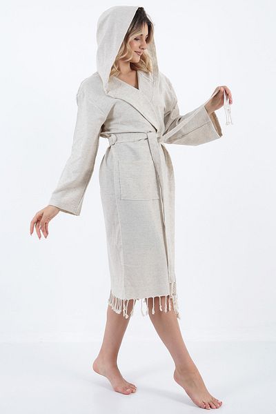 Buldan Concept Μπουρνούζι Alya Linen Peshtemal