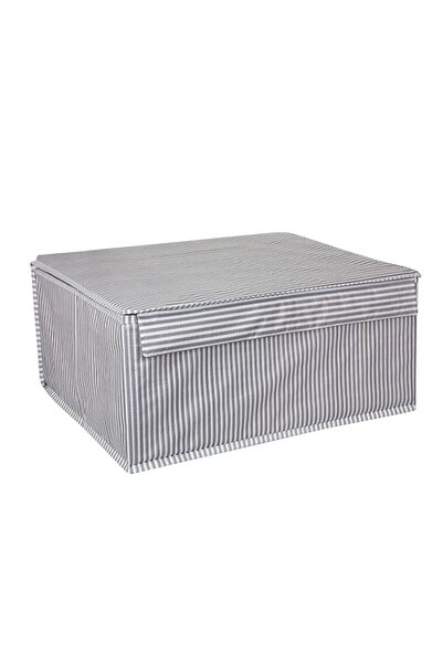 İNKAYA Multi-Purpose Box Base 50x40x19 Cm Gray