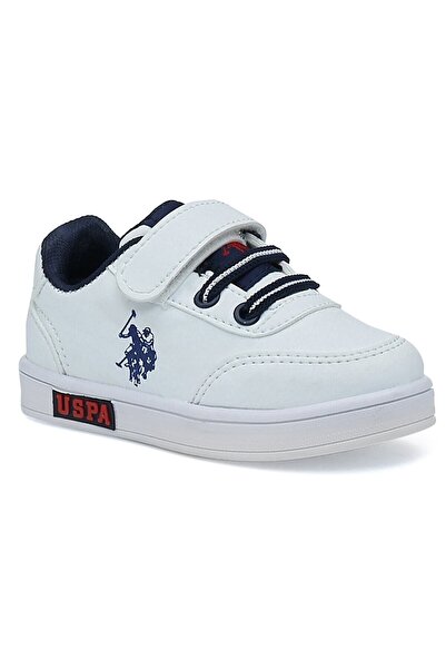 U.S. Polo Assn. Παιδικά αθλητικά παπούτσια 2p Cameron 2fx Λευκά/Μπλε