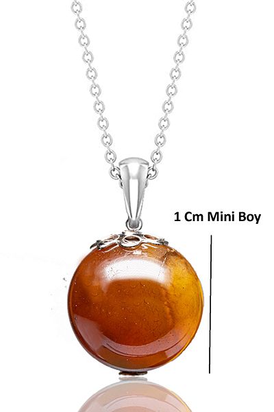 Tesbih Atölyesi Certified Mini Size Black Red Yemen Agate Stone Necklace