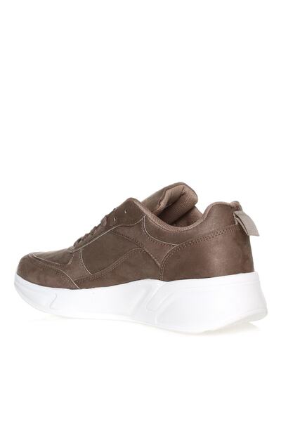 Cotton Bar Mink Women's High Sole Sneaker Lerida