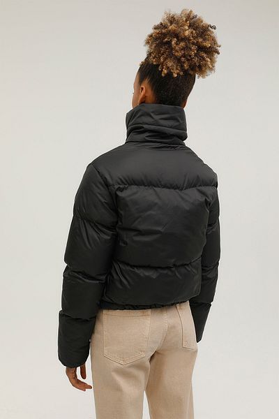 Kinetix W-sn38 Candy Coat 2pr Μαύρο Γυναικείο Κοντό Παλτό