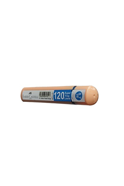 Faber Castell Grip Min 0.7mm 120Pcs Tube Pastel Orange