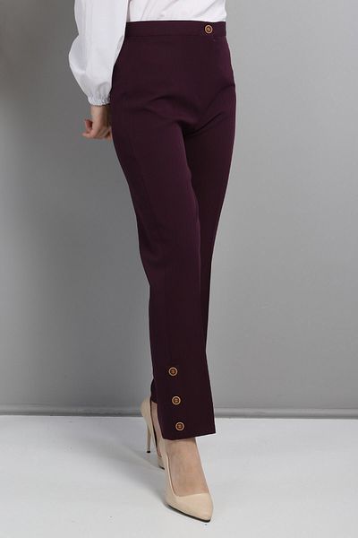 Modamihram Fabric Trousers Purple 10630