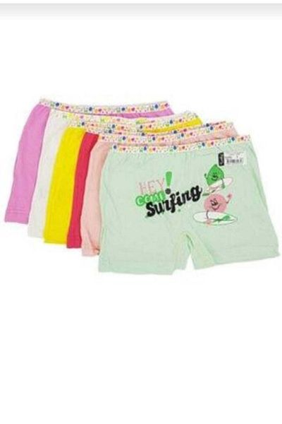 Tutku 0181 Girl Patterned Boxer 12pcs