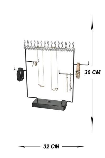 MG HOME Tasarım Dekoratif Metal Takı Askılığı Takı Standı Vildan