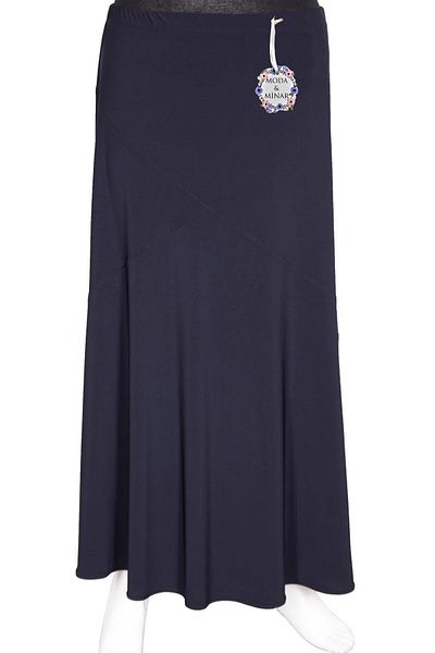 ModaMinar Women's Sandy Fabric Unlined Cross Skirt