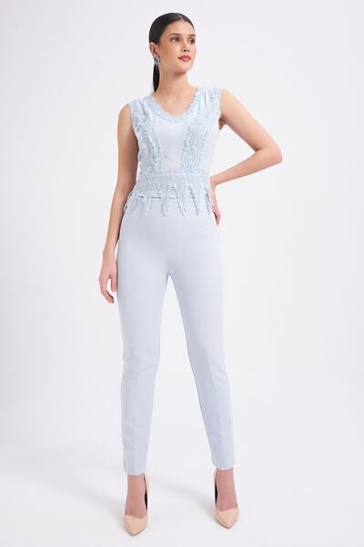 Balizza Blz-dantel Işlemeli Bluz