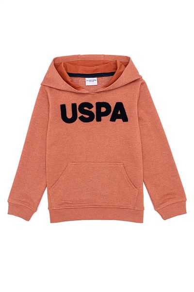 U.S. Polo Assn. Orange Boy Sweatshirt