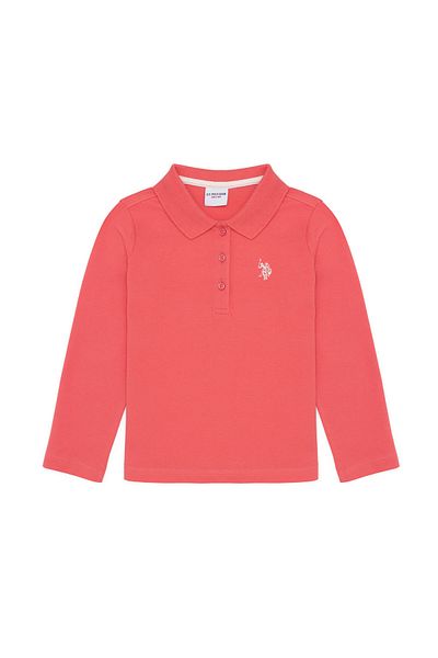 U.S. Polo Assn. Hanorac portocaliu pentru fete