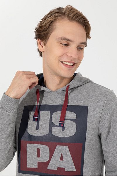 U.S. Polo Assn. Men's Gray Sweatshirt