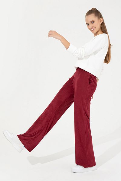 U.S. Polo Assn. Women's Red Knitted Pants