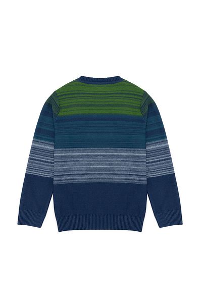U.S. Polo Assn. Boy's Blue Striped Sweater