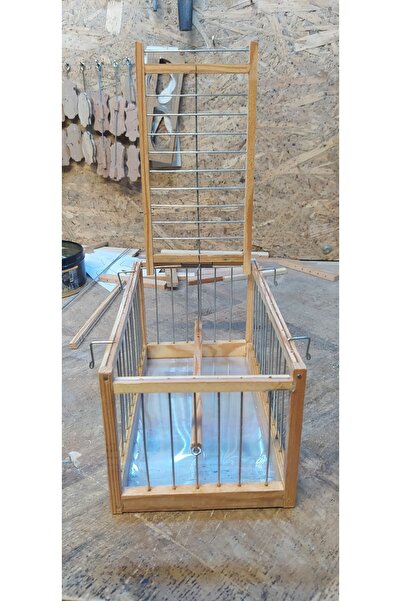 Biyologun Kuş Evi Galvaniz Tabanlı Kuş Kapanı Kapanca