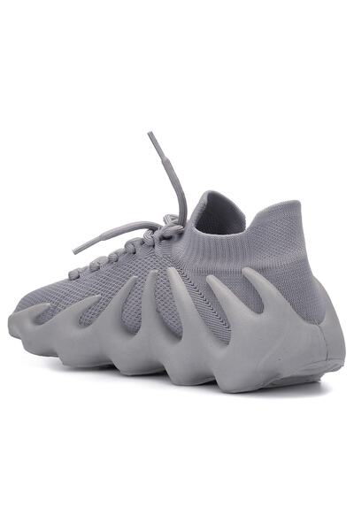 Nstil Щоденні унісекс кросівки на шнурівці, еластичні шкарпетки, не ковзають, рифлена підошва, еластичні, зручні спортивні кросівки Tb-64