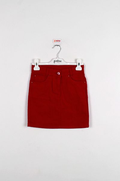 incity Girl's Red Skirt