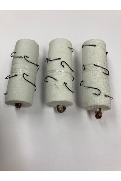 CAPTAIN 10adet Siyah İğneli Kefal Oltası Kıbrıs Takımı Kefal Takımı 3'lü Paket