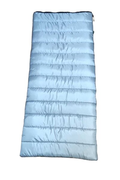 CAMP STORY Mit -23 350 Gr Fiber + 200 Gr Plush Fleece Blanket Type Sleeping Bag Gray