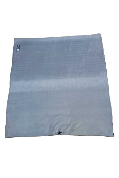 CAMP STORY Mit -23 350 Gr Fiber + 200 Gr Plush Fleece Blanket Type Sleeping Bag Gray