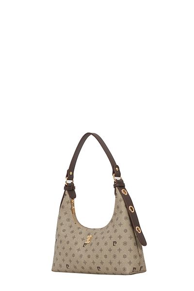 Pierre Cardin Γυναικεία Τσάντα ώμου Mink New Monogram 05PO22K1596