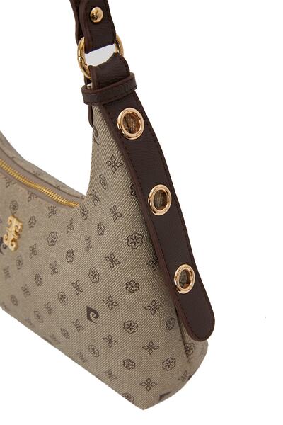 Pierre Cardin Dámská taška přes rameno Mink New Monogram 05PO22K1596