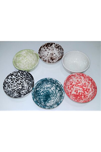 Birlik طقم وعاء سيراميك مكون من 6 قطع - قطع للوجبات الخفيفة والإفطار والتوابل...