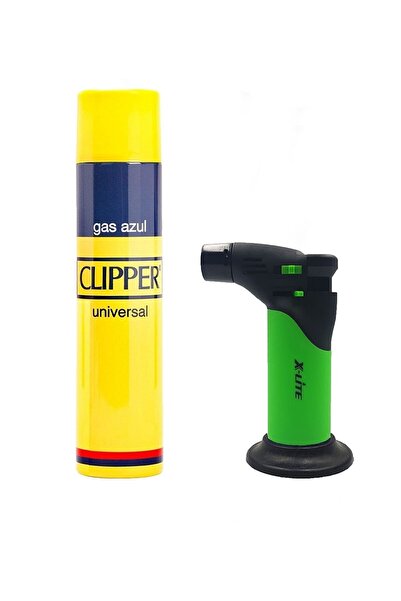 Cliper X-lite 1300 C. Orta Masa Tipi Pürmüz Alev Çakmak E Clipper Gaz