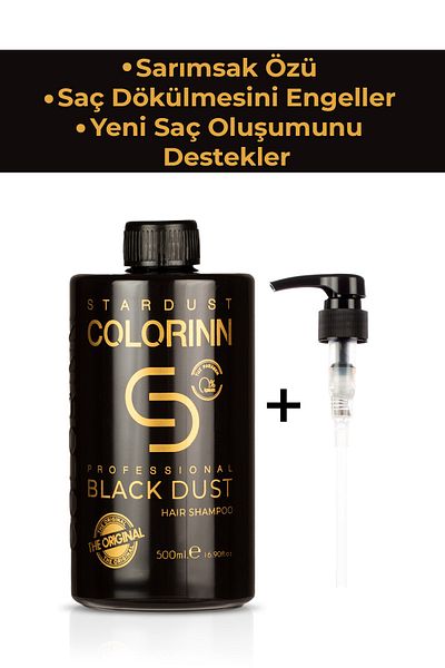 Colorinn Black Dust Shampoo 500 ml