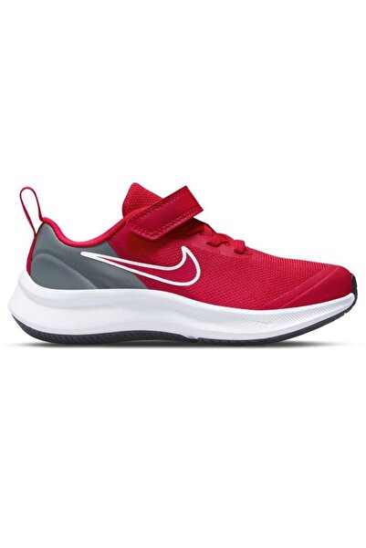 Nike Star Runner 3 Çocuk Kırmızı Günlük Stil Ayakkabı