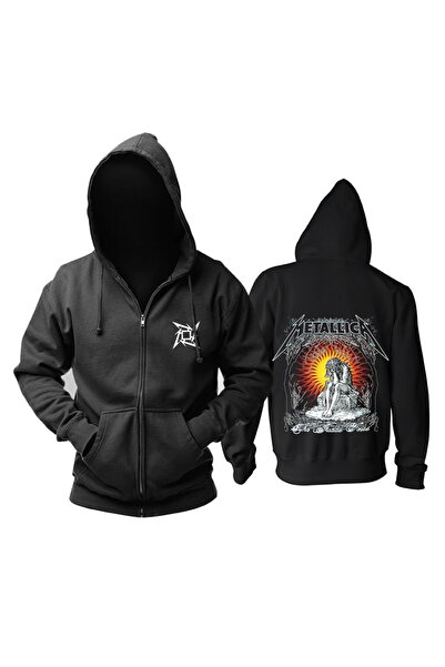 GALASHOP Sweatshirt Metallica The Judas Kiss Hoodie Fermuarlı