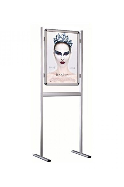 ÖzgürceSeç Алуминиева двустранна рекламна табела за тротоар Infoboard B2 (50X...