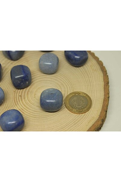 Yasamtohumu Piatra de aventurină albastră dimensiune mică (7-14 grame)