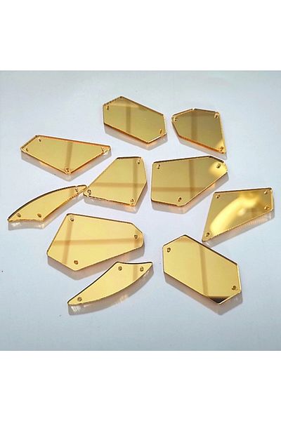 YENİ HEDİYELİK DÜNYAM 4cm 100 τμχ Ακρυλικό διάτρητο κομμάτι