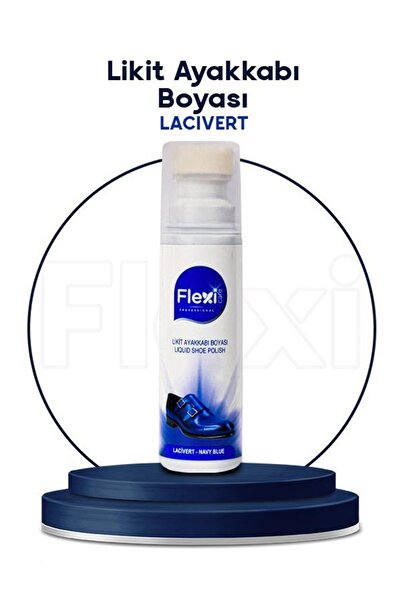 FLEXİCARE Lacivert Spor Deri Likit Ayakkabı Boyası 75 ml
