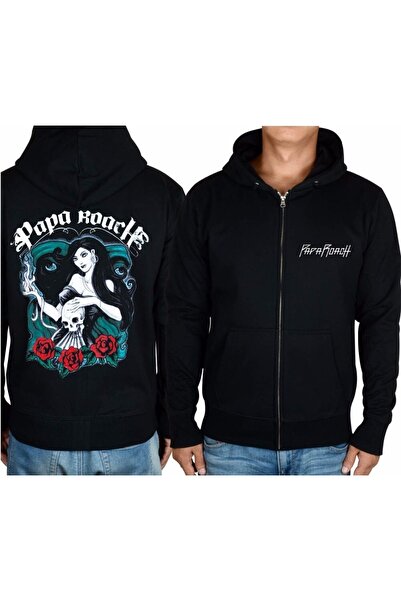 GALASHOP القوطية الجمجمة سستة الصوف بابا روتش