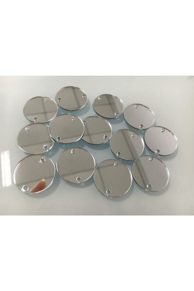YENİ HEDİYELİK DÜNYAM 4cm 25 Pcs Henna Gift - Acrylic Perforated Adhesive Material