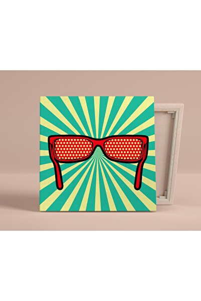 Carmen Tablou pe pânză - Vintage-retro - Ochelari Pop Art