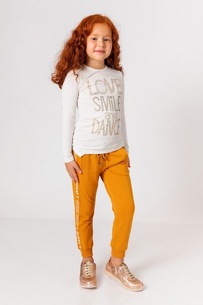 incity Girl's Text Printed Sweatpants