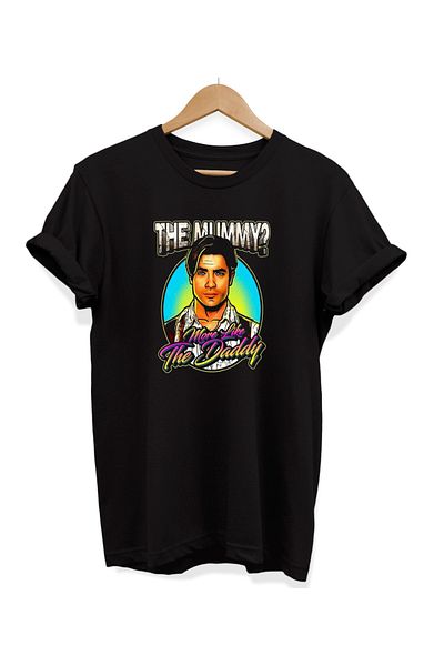 remonz Μπλουζάκι The Mummy Printed 100% Cotton Plus Size T-Shirt