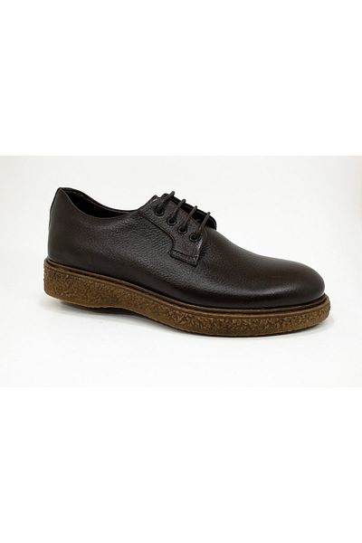 Clasica Genuine Leather Brown Casual Men's Shoes