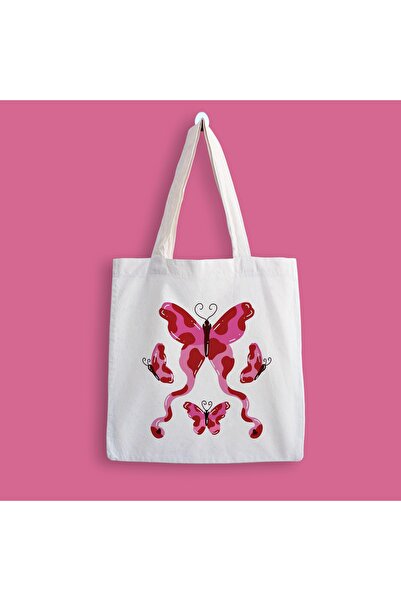 designedfy Platnena torba sa printom leptira