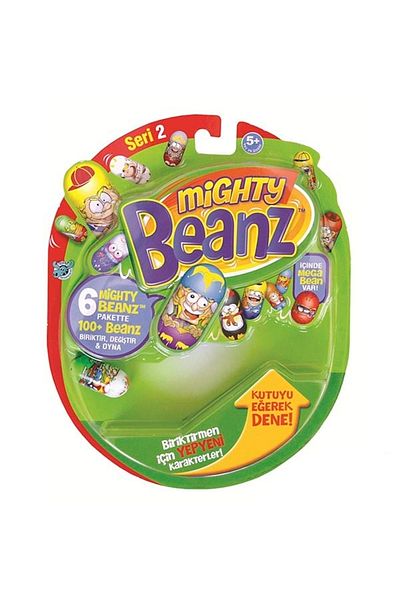 Mighty Beanz 6 عبوات - أحذية مصممة بشكل أنيق