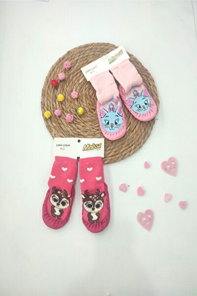 dubi baby Minissa Baby 2 Pieces Sandal Socks
