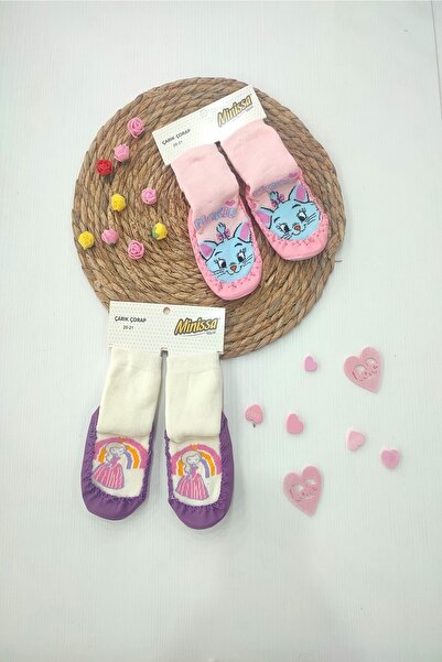 dubi baby Minissa Bebek 2 Adet Çarık Çorap