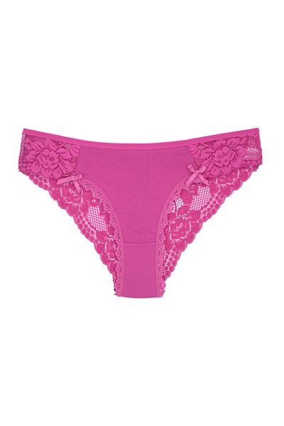 Zena Slip din dantelă din bumbac din 3 piese, chiloți pentru femei