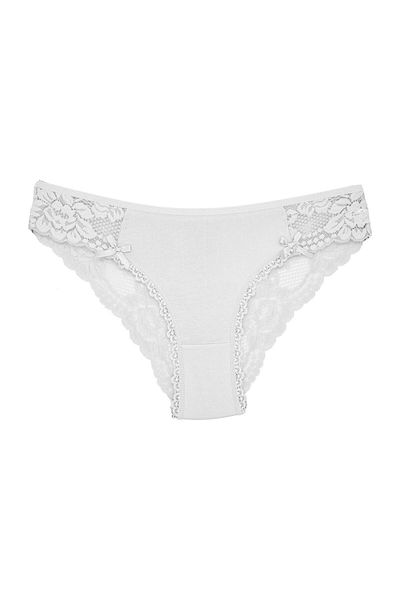 Zena Slip din dantelă din bumbac din 3 piese, chiloți pentru femei